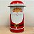 Lata De Metal De Natal - Papai Noel Sorrindo - 5,5x11cm - 1 unidade - Rizzo - Imagem 1