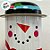 Lata De Metal De Natal - Boneco de Neve Nariz Pontudo - 5,5x11cm - 1 unidade - Rizzo - Imagem 2