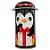 Lata De Metal De Natal - Pinguim Abrindo Presente - 5,5x11cm - 1 unidade - Rizzo - Imagem 7