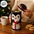 Lata De Metal De Natal - Pinguim Abrindo Presente - 5,5x11cm - 1 unidade - Rizzo - Imagem 8