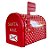 Lata De Metal De Natal - Correio - 8x9,5x13cm - 1 unidade - Rizzo - Imagem 5