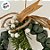 Guirlanda De Natal Com Sinos - Verde - 16cm - 1 unidade - Rizzo - Imagem 2