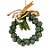Guirlanda De Natal Com Sinos - Verde - 16cm - 1 unidade - Rizzo - Imagem 4