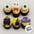 Confeito de Açúcar - Kit Halloween Olhos - 6 unidades - Rizzo - Imagem 2