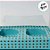 Caixa Mini Cupcake Com Tampa Transparente 2 Cavidades (11x9x5,5cm) Azul com Bolinhas Marrons - 10 unidades - Assk - Rizz - Imagem 2