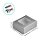 Caixa Doces com Visor S0 (6cm x 5cm x 2,5cm) Prata - 10 unidades - Assk - Rizzo - Imagem 3
