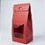 Sacola Para Lembrancinha P com Visor - Vermelho com Bolinhas Brancas - 7,5x19x6cm - 10 unidades - Assk - Rizzo - Imagem 1