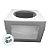 Caixa Bolo Duplo Visor - Branca - 36,5x36,5x20cm - 1 unidade - Rizzo - Imagem 2