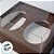 Caixa Ovo de Colher Duplo - Meio Ovo de 80g - 10,3x11,8x7cm - Marrom - 5 unidades - Assk - Rizzo - Imagem 2