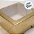 Caixa com Visor S16 (7cm x 7cm x 3cm) Ouro Texturizado - 10 unidades - Assk - Rizzo - Imagem 2