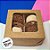 Caixa Para Doces com Visor VC7 (7x7x4cm) Kraft - 20 unidades - Rizzo - Rizzo - Imagem 4