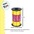 Fita de Cetim 7mm nº1 - 100m cor 763 Amarelo - 1 unidade - Rizzo - Imagem 2