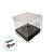 Caixa Mini Bolo G (8cm x 8cm x 8cm) Preto com Bolinhas Brancas - 10 unidades - Assk - Rizzo - Imagem 3