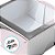Caixa com Visor S16 (7cm x 7cm x 3cm) Prata - 10 unidades - Assk - Rizzo - Imagem 2