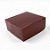 Caixa Pvc Lembrancinha N°4 Base Vermelho Antigo - 8,5x8,5x3,5cm - 10 unidades - Assk - Rizzo - Imagem 1