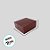 Caixa Pvc Lembrancinha N°4 Base Vermelho Antigo - 8,5x8,5x3,5cm - 10 unidades - Assk - Rizzo - Imagem 3