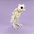 Enfeite Decorativo Halloween - Esqueleto Coruja - 31,5x11cm - 1 unidade - Cromus - Rizzo - Imagem 1