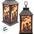 Lamparina Halloween - Noite De Halloween - Laranja - 11,5x28,5x11,5cm - 1 unidade - Cromus - Rizzo - Imagem 3