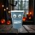 Copo de Plástico Rígido de Halloween - Assustador - Azul - 350ml - 1 unidade - Cromus - Rizzo - Imagem 1