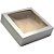 Caixa com Visor VC15 (15cm x 15cm x 5cm) Prata - 20 unidades - Rizzo - Imagem 1