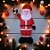 Papai Noel Inflavel - Bivolt - Pelucia Vermelho - 2,60m - 1 unidade - Cromus - Rizzo - Imagem 1
