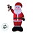 Papai Noel Inflavel - Bivolt - Pelucia Vermelho - 2,60m - 1 unidade - Cromus - Rizzo - Imagem 2