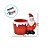 Vaso Decorativo De Natal - Papai Noel - 15x16x10,5cm - 1 unidade - Cromus - Rizzo - Imagem 3