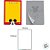 Kit 5 Blocos de Anotações - Mickey Mouse - 1 unidade - Disney Original - Rizzo - Imagem 3