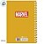 Caderno Universitário - Marvel - 20x27cm - 80 Folhas - 1 unidade - Disney Original - Rizzo - Imagem 4