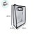 Sacola Transparente PVC com Alça - Preta - 18x8x26cm - 1 unidade - Rizzo - Imagem 2