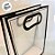 Sacola Transparente PVC com Alça - Preta - 18x8x26cm - 1 unidade - Rizzo - Imagem 3