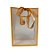 Sacola Transparente PVC com Alça e Fita  - Laranja Claro - 26x18x8cm - 1 unidade - Rizzo - Imagem 1