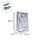 Sacola Transparente PVC com Alça e Fita  - Laranja Claro - 26x18x8cm - 1 unidade - Rizzo - Imagem 2