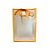 Sacola Transparente PVC com Alça e Fita  - Laranja Claro - 35x24x10cm - 1 unidade - Rizzo - Imagem 1