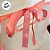 Sacola Transparente PVC com Alça e Fita  - Coral - 35x24x10cm - 1 unidade - Rizzo - Imagem 3