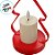 Enfeite Moldura Arvore De Natal com Vela LED - Vermelha - 11x22x9,5cm - 1 unidade - Artlille - Rizzo - Imagem 2