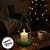 Enfeite Moldura Arvore De Natal com Vela LED - Vermelha - 11x22x9,5cm - 1 unidade - Artlille - Rizzo - Imagem 4