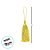 Tassel Decorativo Artesanal - Amarelo - 13cm - 12 unidades - Artlille - Rizzo - Imagem 3
