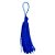 Tassel Decorativo Artesanal - Azul Royal - 13cm - 12 unidades - Artlille - Rizzo - Imagem 1