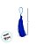 Tassel Decorativo Artesanal - Azul Royal - 13cm - 12 unidades - Artlille - Rizzo - Imagem 3