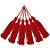 Tassel Decorativo Artesanal - Vermelho - 13cm - 12 unidades - Artlille - Rizzo - Imagem 1