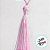 Tassel Decorativo Artesanal - Rosa Claro - 13cm - 12 unidades - Artlille - Rizzo - Imagem 2