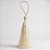 Tassel Decorativo Artesanal - Marfim - 13cm - 12 unidades - Artlille - Rizzo - Imagem 1