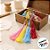 Tassel Decorativo Artesanal - Marfim - 13cm - 12 unidades - Artlille - Rizzo - Imagem 4