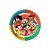 Prato de Papel Redondo - Turma Da Mônica - 18,5x18,5cm - 8 unidades - Festcolor - Rizzo - Imagem 1