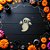 Aplique Decorativo De Hallowen - Fantasma - Branco - 1,5cm - 10 unidades - Rizzo - Imagem 1