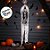 Enfeite Para Pendurar de Halloween Com Luz e Som - Caveira Bruce - 223cm - 1 unidade - Cromus - Rizzo - Imagem 4
