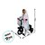 Enfeite Decorativo de Halloween Com Luz e Som - Esqueleto Com Bicicleta - 22x14,5x20cm - 1 unidade - Rizzo - Imagem 3
