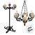 Enfeite Decorativo De Hallowen - Lustre Caveiras 3 em 1 -  72,5x154cm - 1 unidade - Cromus - Rizzo - Imagem 3