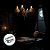 Enfeite Decorativo De Hallowen - Lustre Caveiras 3 em 1 -  72,5x154cm - 1 unidade - Cromus - Rizzo - Imagem 4